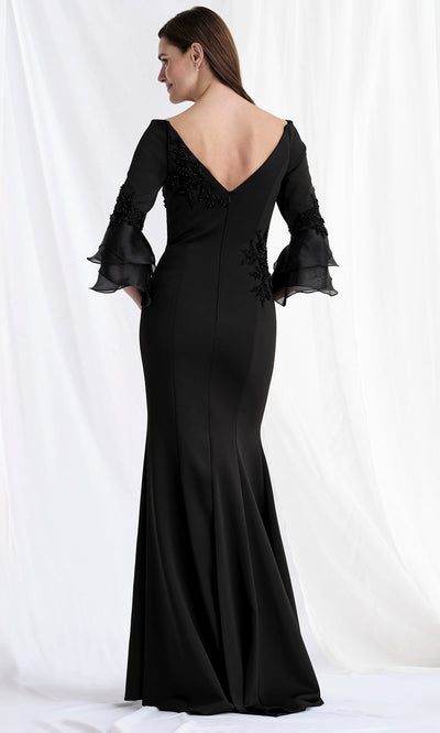 MGNY By Mori Lee 73157 - Bateau Neckline Scuba Trumpet Gown Mother of the Bride Dresses