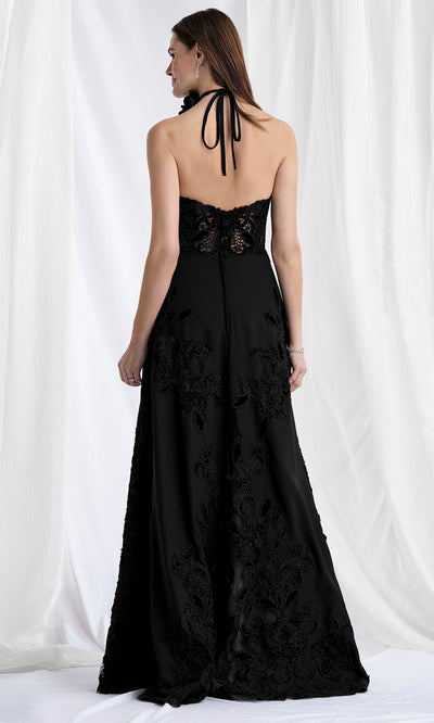MGNY By Mori Lee 73159 - Sleeveless Halter Velvet Gown Mother of the Bride Dresses