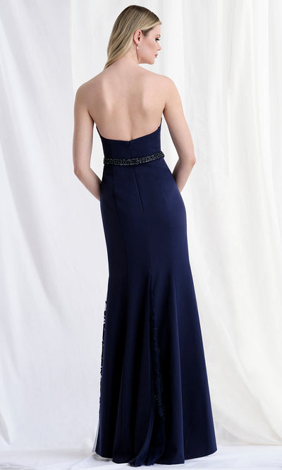 MGNY By Mori Lee 73182 - Embroidered Applique Capelet Trumpet Gown Mother of the Bride Dresses