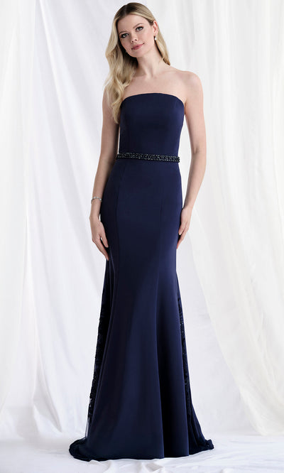 MGNY By Mori Lee 73182 - Embroidered Applique Capelet Trumpet Gown Mother of the Bride Dresses