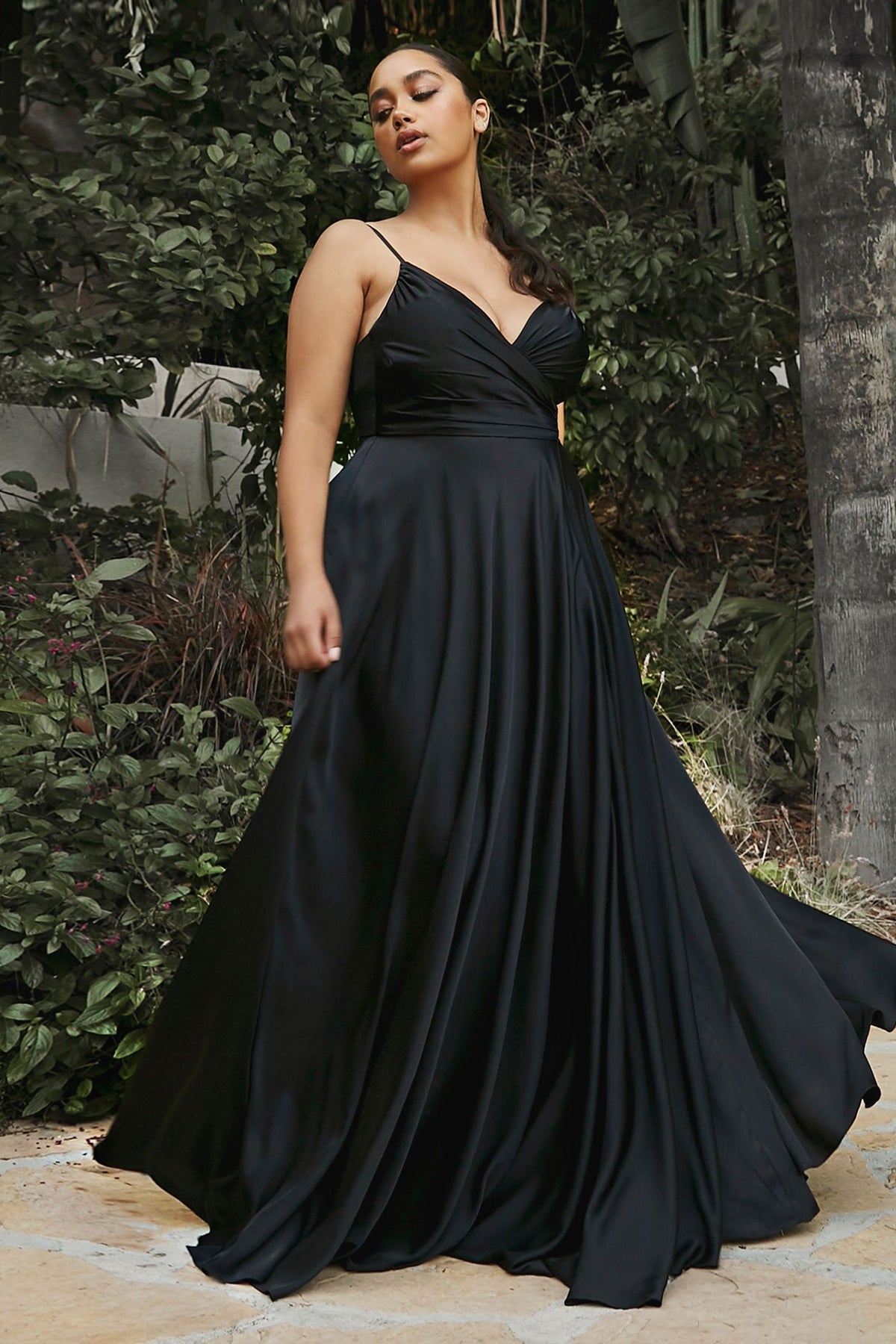 Ladivine 7485 - A-Line Soft Satin Bridesmaid Dress