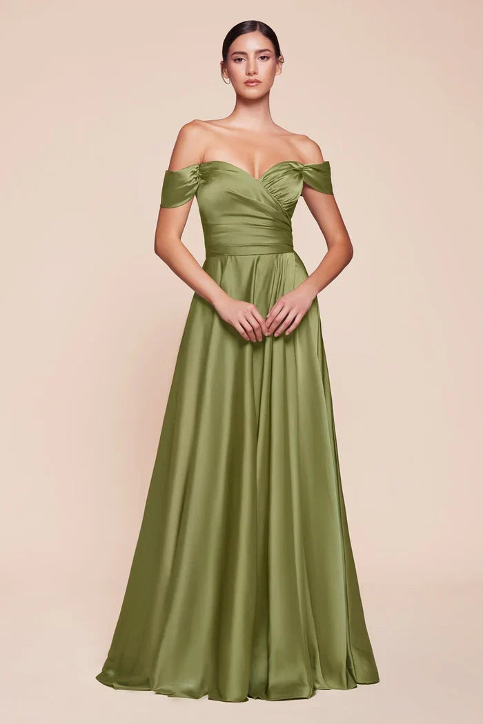 Ladivine 7493 - A-line Bridesmaid Dress