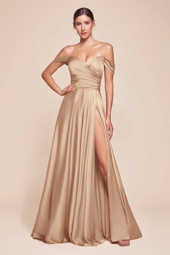 Ladivine 7493 - A-line Bridesmaid Dress