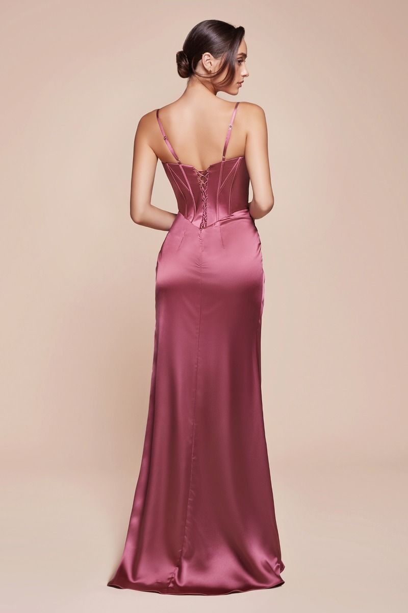 Ladivine 7495 - Corset Sleeveless Prom Gown