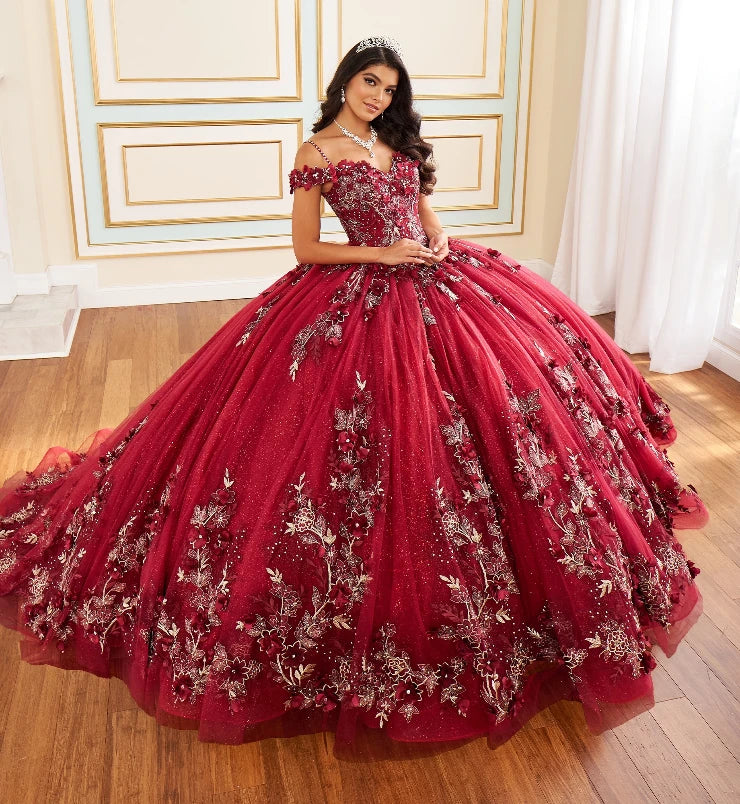 Princesa by Ariana Vara PR12263 - Off-Shoulder Tulle Ball Gown