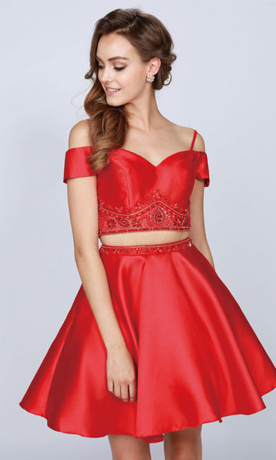 Juliet Dresses 790 - A-Line Skirt Sweetheart Party Dress Cocktail Dresses