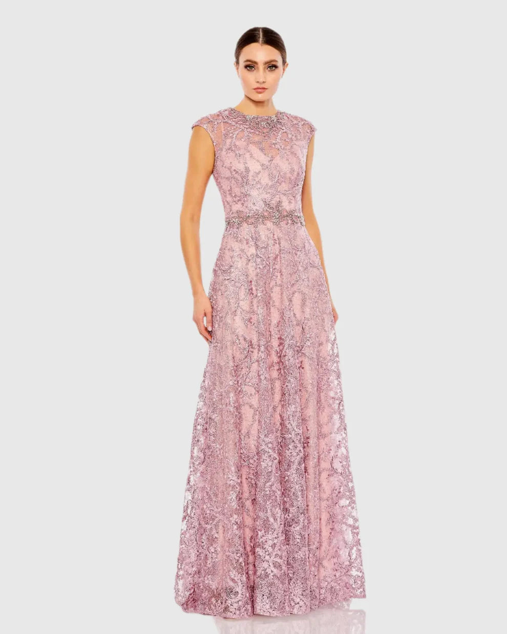 Mac Duggal 79430 - Beaded A-Line Evening Gown