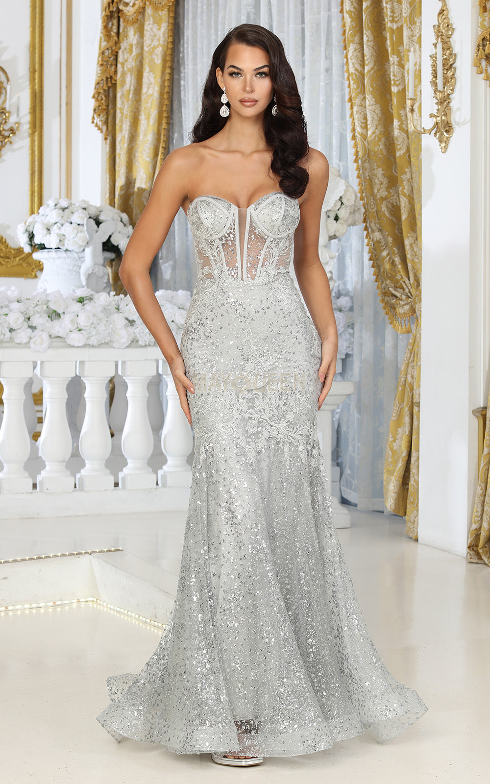 May Queen RQ8061 - Strapless Gown