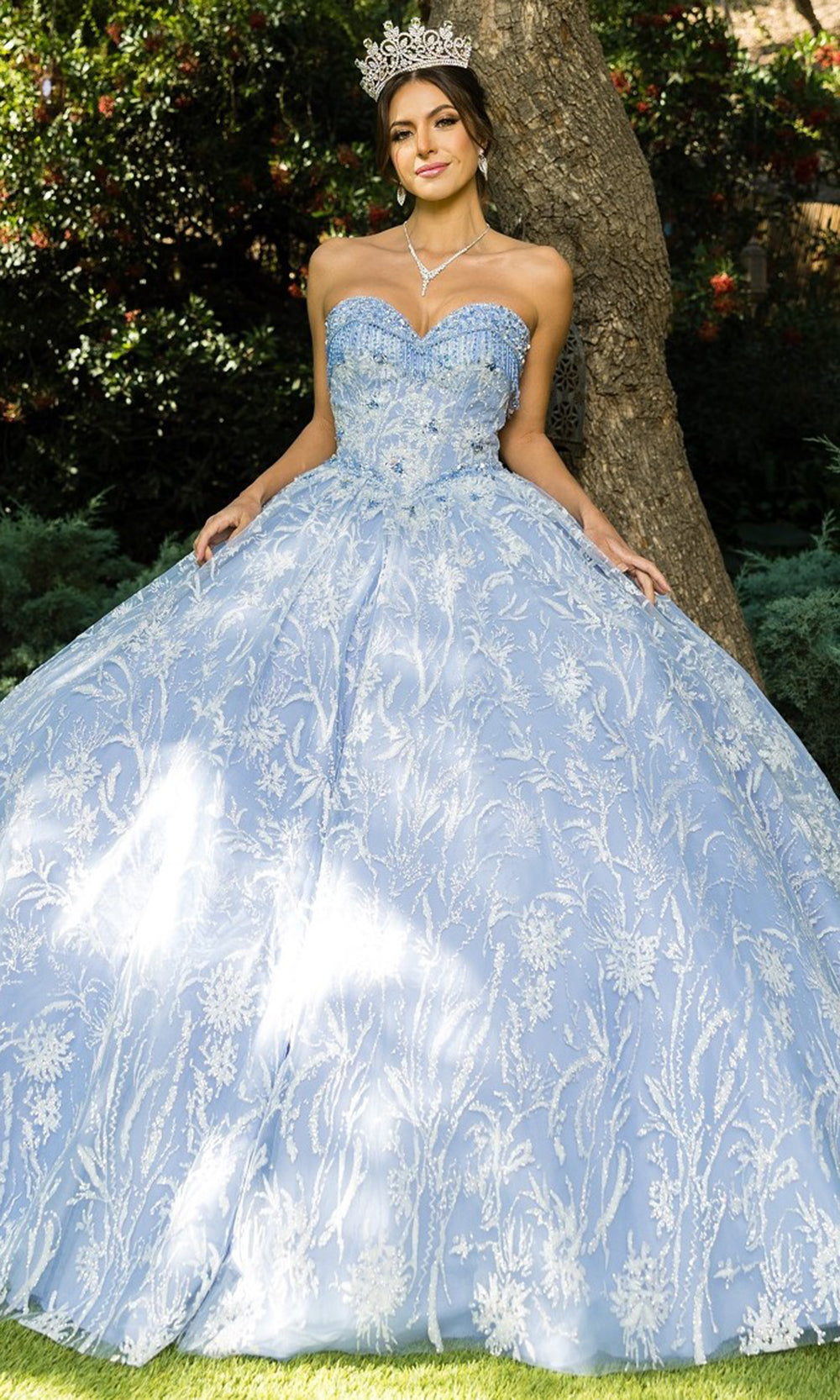 Cinderella Couture 8071J - Beaded Applique Sweetheart Ballgown Cinderella Couture 8071J - Beaded Applique Sweetheart Ballgown