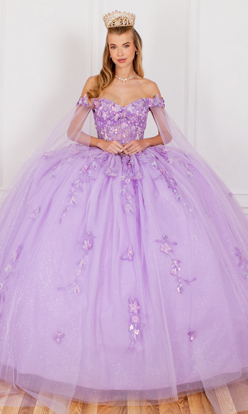 Cinderella Couture 8075J - Sweetheart Applique Quinceanera Gown Cinderella Couture 8075J - Sweetheart Applique Quinceanera Gown