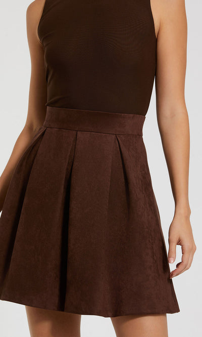 Ieena Duggal 81071 - Pleated Skirt Sleeveless Cocktail Dress Homecoming Dresses