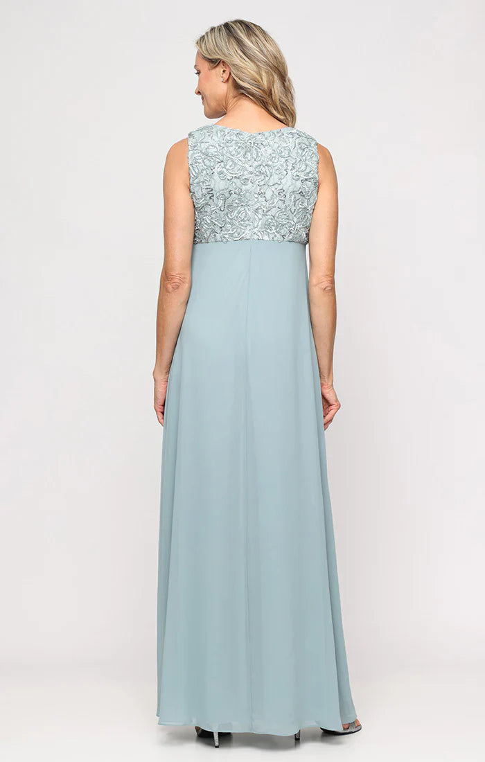 Alex Evenings 82122629 - Scoop Neckline Empire Waist Formal Dress