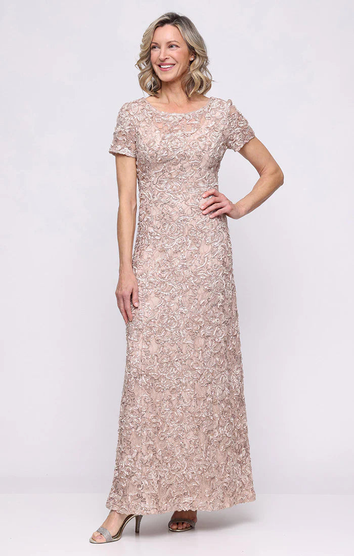 Alex Evenings 81122670 - Embellished A-Line Long Dress