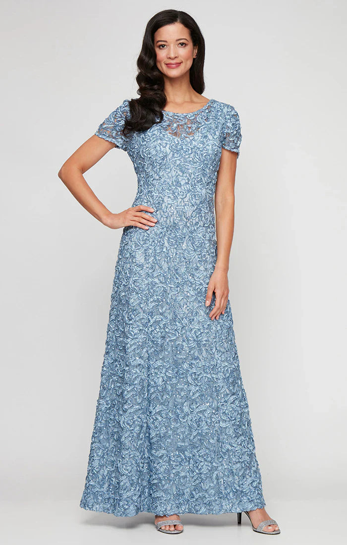 alex evenings a-line dress Alex Evenings A-line Maxi Dress with Pockets 8157026