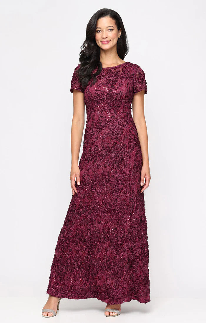 Alex Evenings 81122670 - Embellished A-Line Long Dress