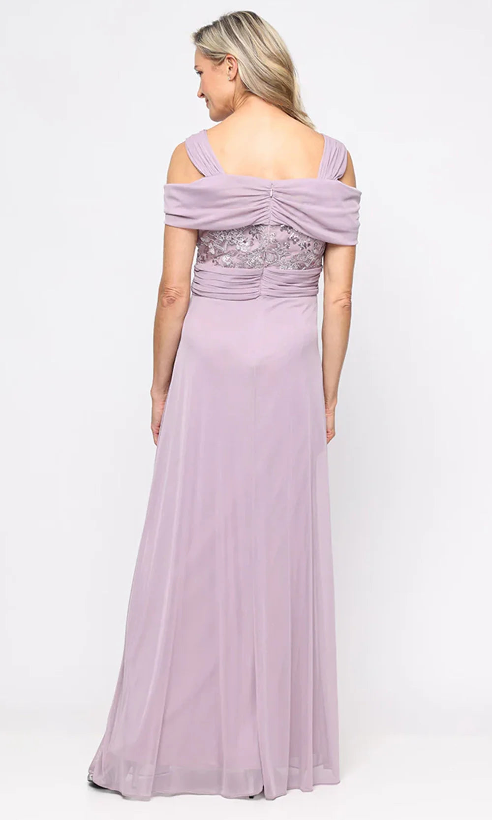 Alex Evenings 81171925 - Pleated Waist Semi-Sweetheart Formal Gown Prom Dresses