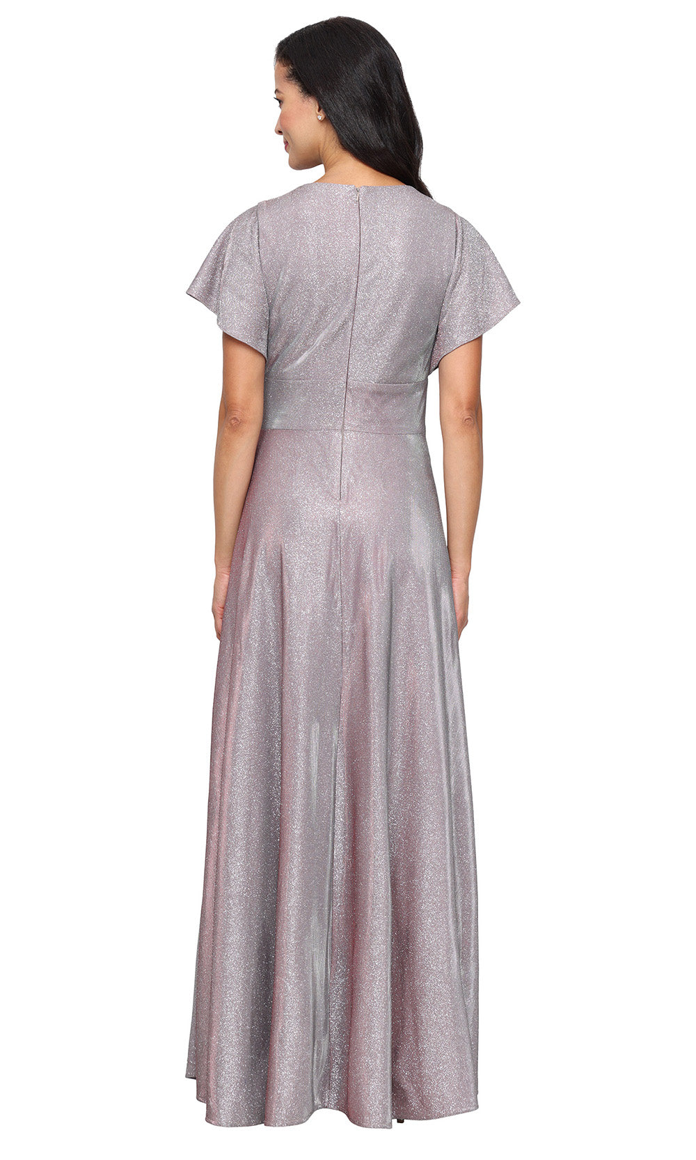 Alex Evenings 8127877 - Peplum Waist A-Line Formal Gown Mother of the Bride Dresses