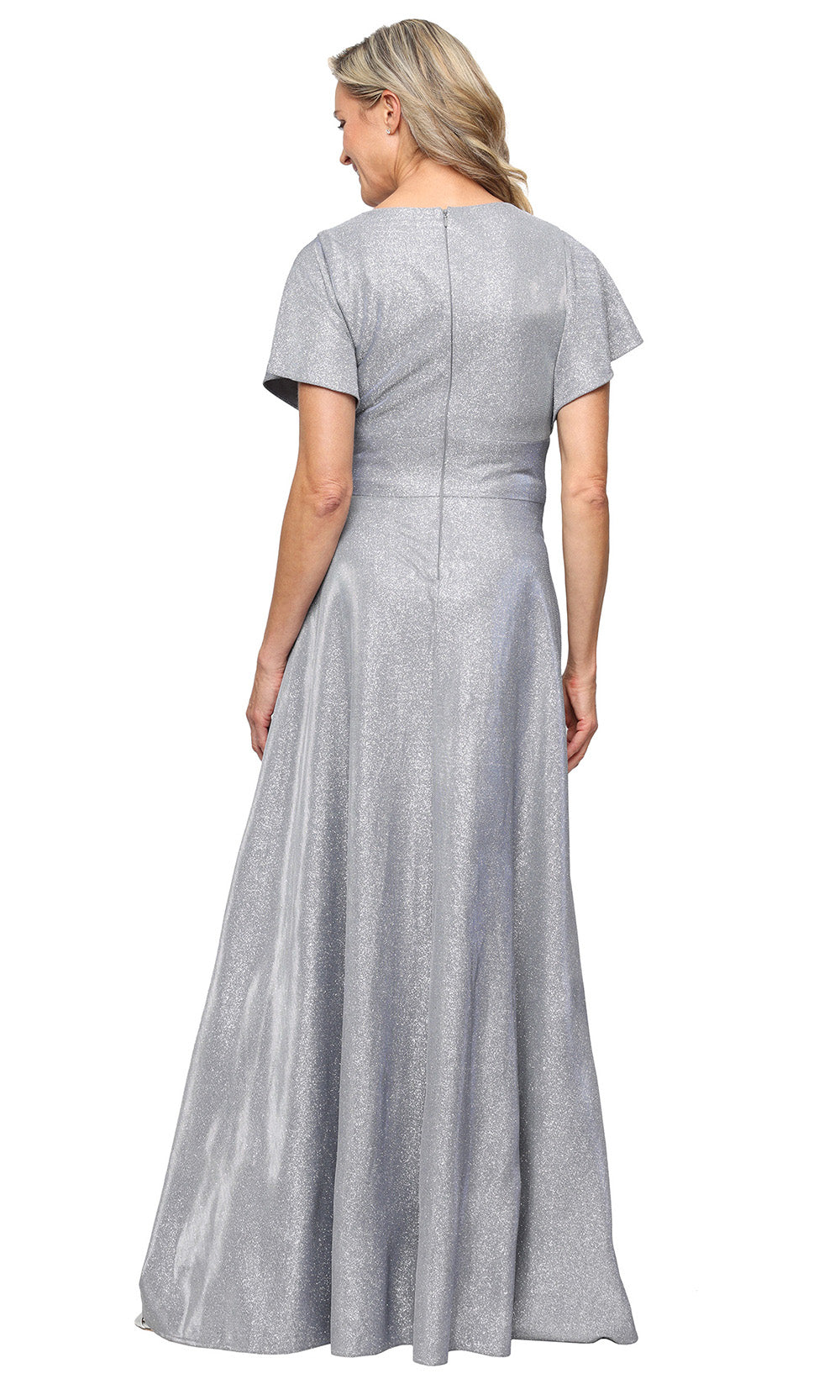 Alex Evenings 8127877 - Peplum Waist A-Line Formal Gown Mother of the Bride Dresses