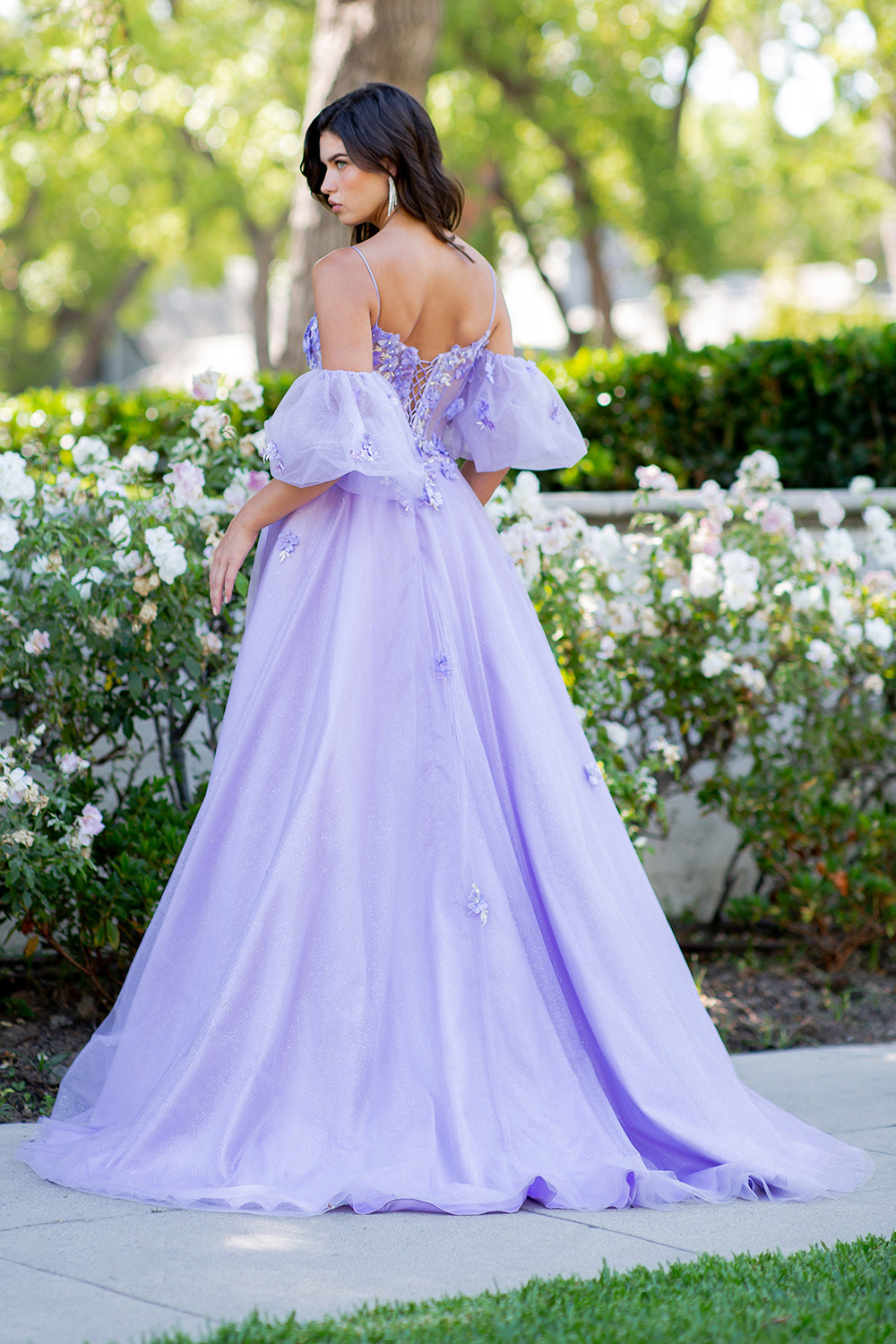 Cinderella Couture 8130J -Floral Corset Ballgown