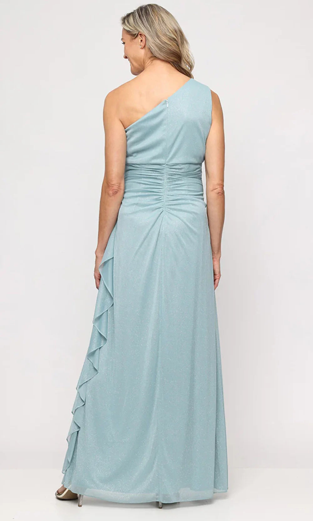 Alex Evenings 8133132 - Ruched Detail Asymmetric Formal Gown Prom Dresses