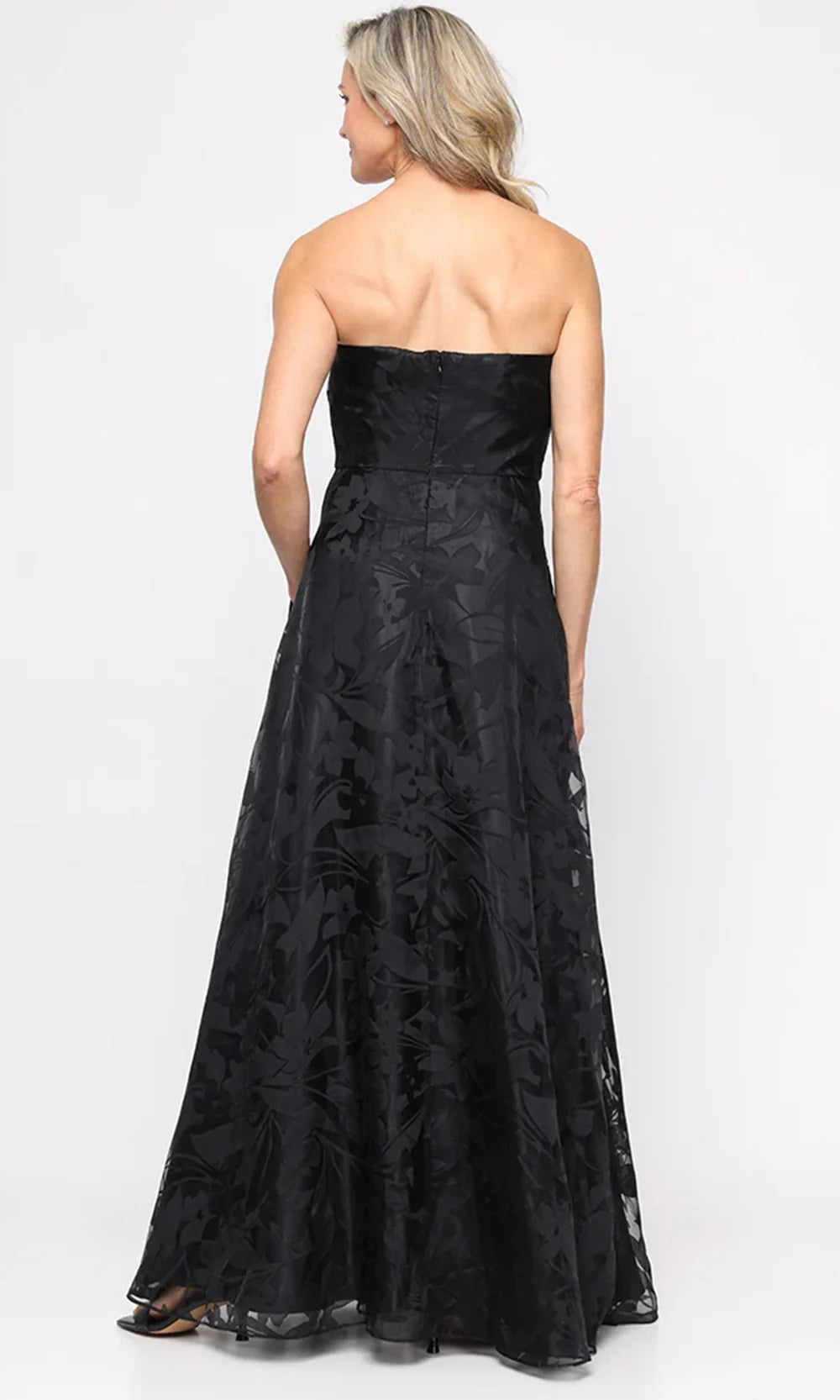 Alex Evenings 8142039 - Strapless Textured A-Line Long Gown Prom Dresses