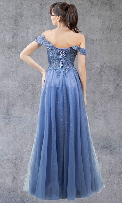 Cinderella Couture 8152J - Embellished Off Shoulder Sparkle Gown Cinderella Couture 8152J - Embellished Off Shoulder Sparkle Gown