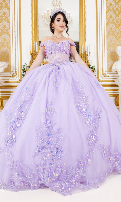 Cinderella Couture 8160J - Illusion Corset Beaded Lace Ballgown Cinderella Couture 8160J - Illusion Corset Beaded Lace Ballgown