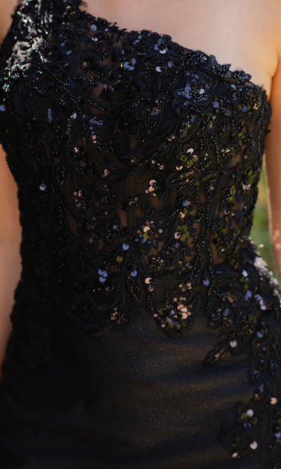 Cinderella Couture 8162J - Elegant Asymmetric Fitted Sheath Gown Cinderella Couture 8162J - Elegant Asymmetric Fitted Sheath Gown