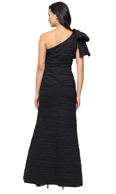 Alex Evenings 8166690 - Ruched Bodice Asymmetric Long Gown Formal Gowns