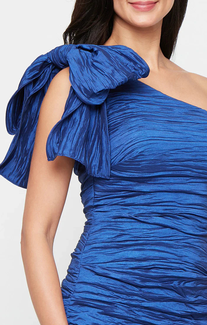 Alex Evenings 8166690 - Ruched Bodice Asymmetric Long Gown