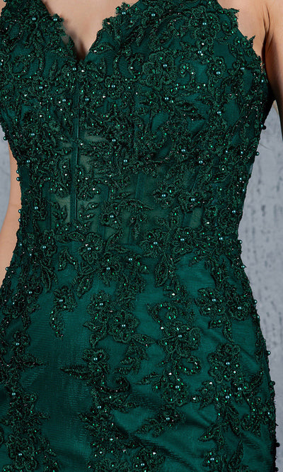 Cinderella Couture 8175J - Spaghetti Strap Mermaid Evening Gown Cinderella Couture 8175J - Spaghetti Strap Mermaid Evening Gown