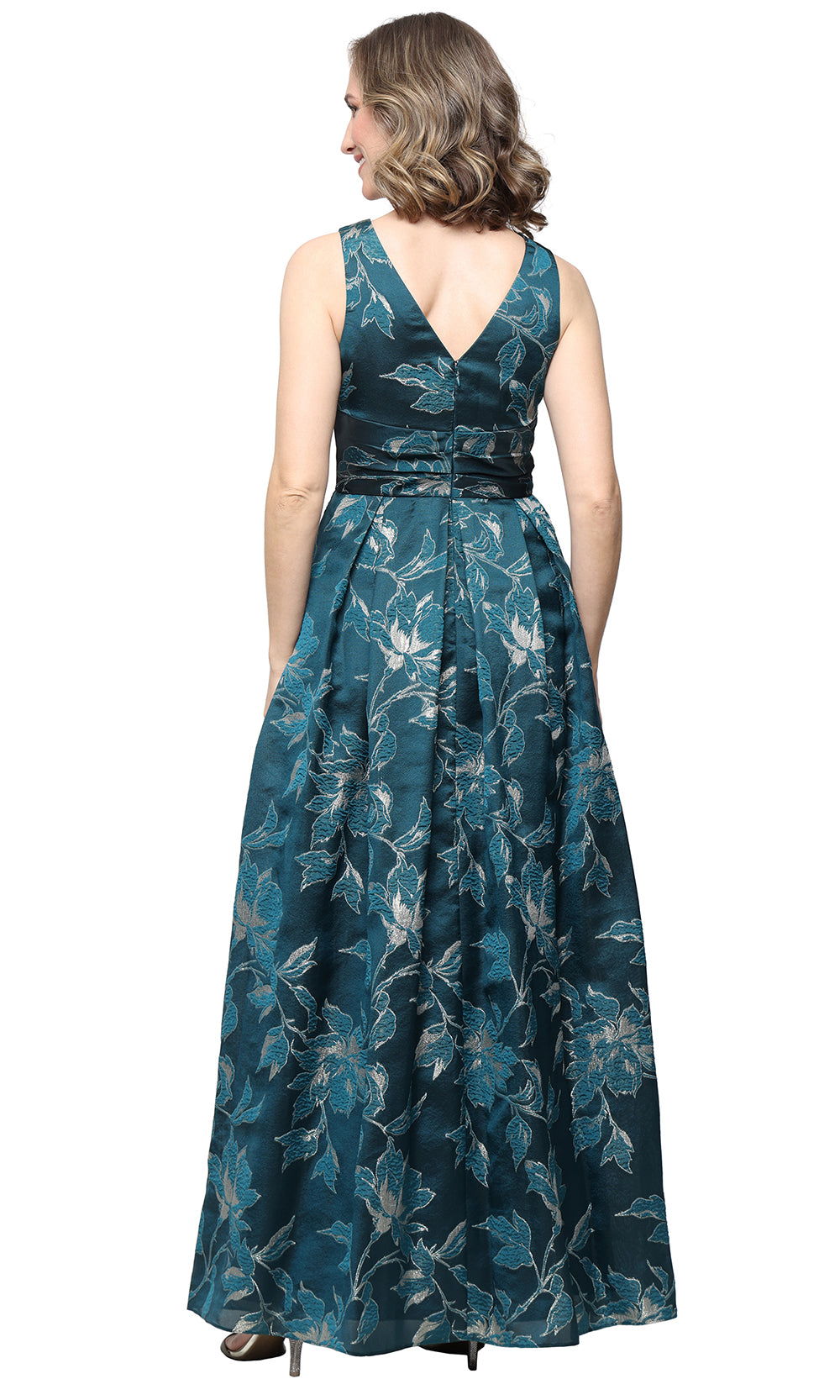 Alex Evenings 8181354 - Elegant Floral Mother’s Evening Dress Mother Of The Bride Dresses in Green 