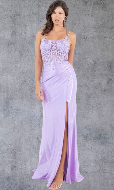 Cinderella Couture 8185J - Dual Strap Scoop Neckline Sheath Gown Cinderella Couture 8185J - Dual Strap Scoop Neckline Sheath Gown