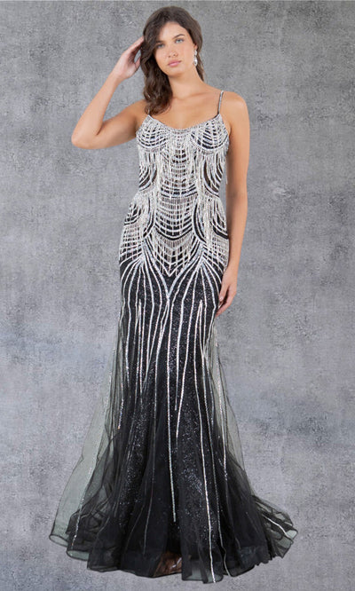 Cinderella Couture 8192J - Lace-Up Back Beaded Ornate Gown Cinderella Couture 8192J - Lace-Up Back Beaded Ornate Gown