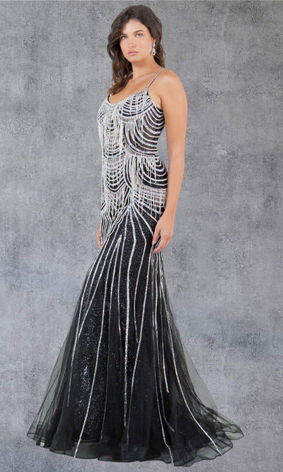 Cinderella Couture 8192J - Lace-Up Back Beaded Ornate Gown Cinderella Couture 8192J - Lace-Up Back Beaded Ornate Gown