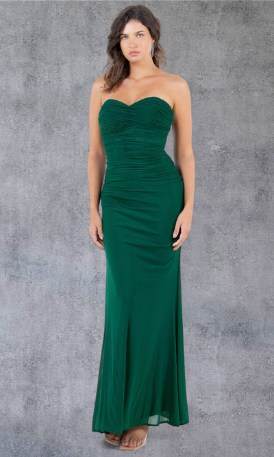 Cinderella Couture 8242J - Long Fitted Ruched Sweetheart Gown Cinderella Couture 8242J - Long Fitted Ruched Sweetheart Gown