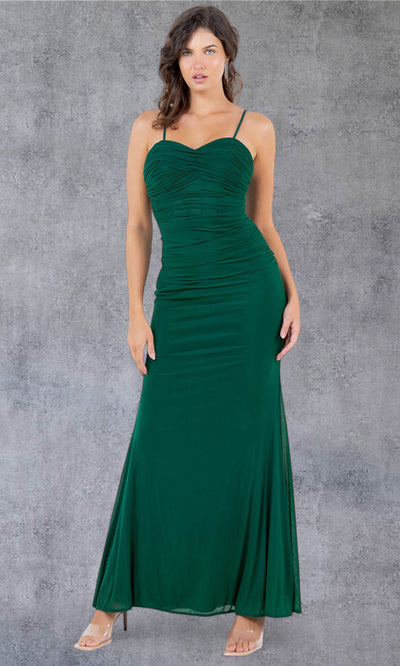 Cinderella Couture 8242J - Long Fitted Ruched Sweetheart Gown Bridesmaid Dresses