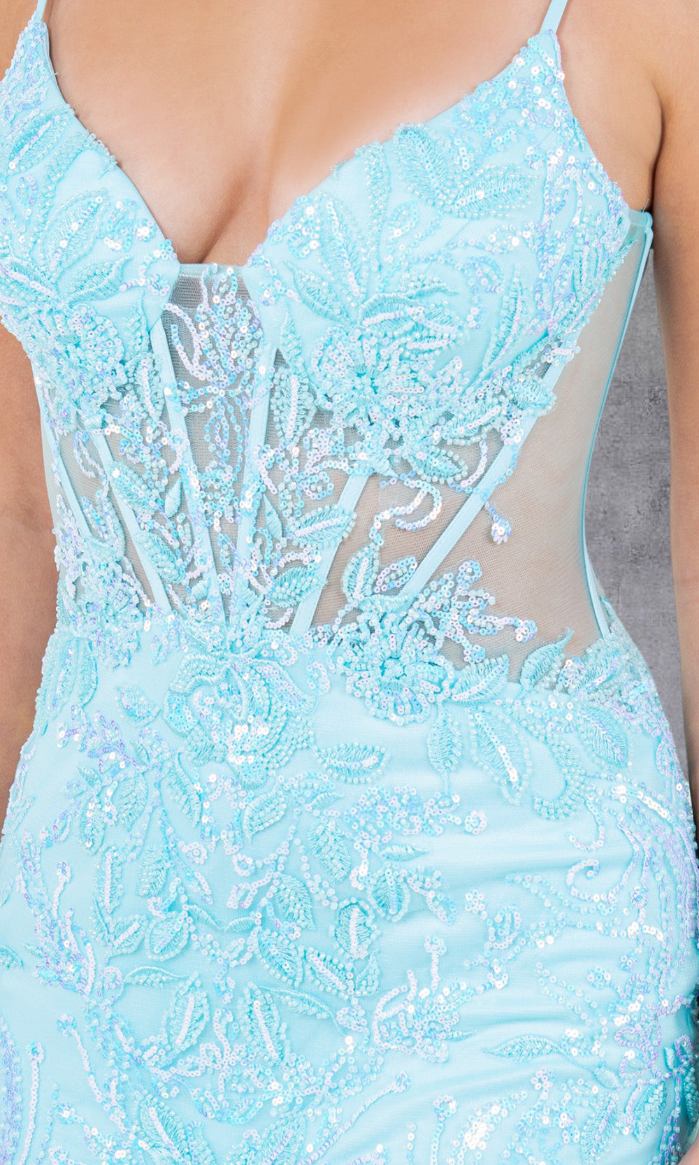 Cinderella Couture 8276J - Sleeveless Embellished Trumpet Gown Cinderella Couture 8276J - Sleeveless Embellished Trumpet Gown