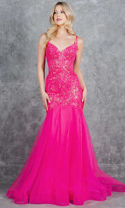 Cinderella Couture 8276J - Sleeveless Embellished Trumpet Gown Cinderella Couture 8276J - Sleeveless Embellished Trumpet Gown