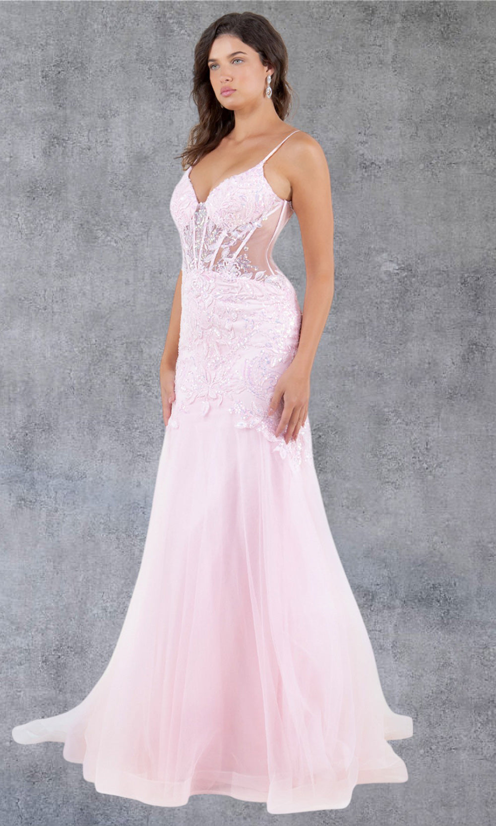 Cinderella Couture 8276J - Sleeveless Embellished Trumpet Gown Cinderella Couture 8276J - Sleeveless Embellished Trumpet Gown