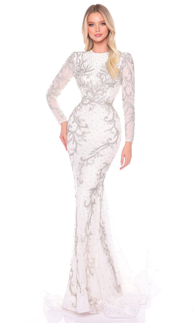 Amarra 88116 - Long Sleeve Evening Gown Special Occasion Dresses 