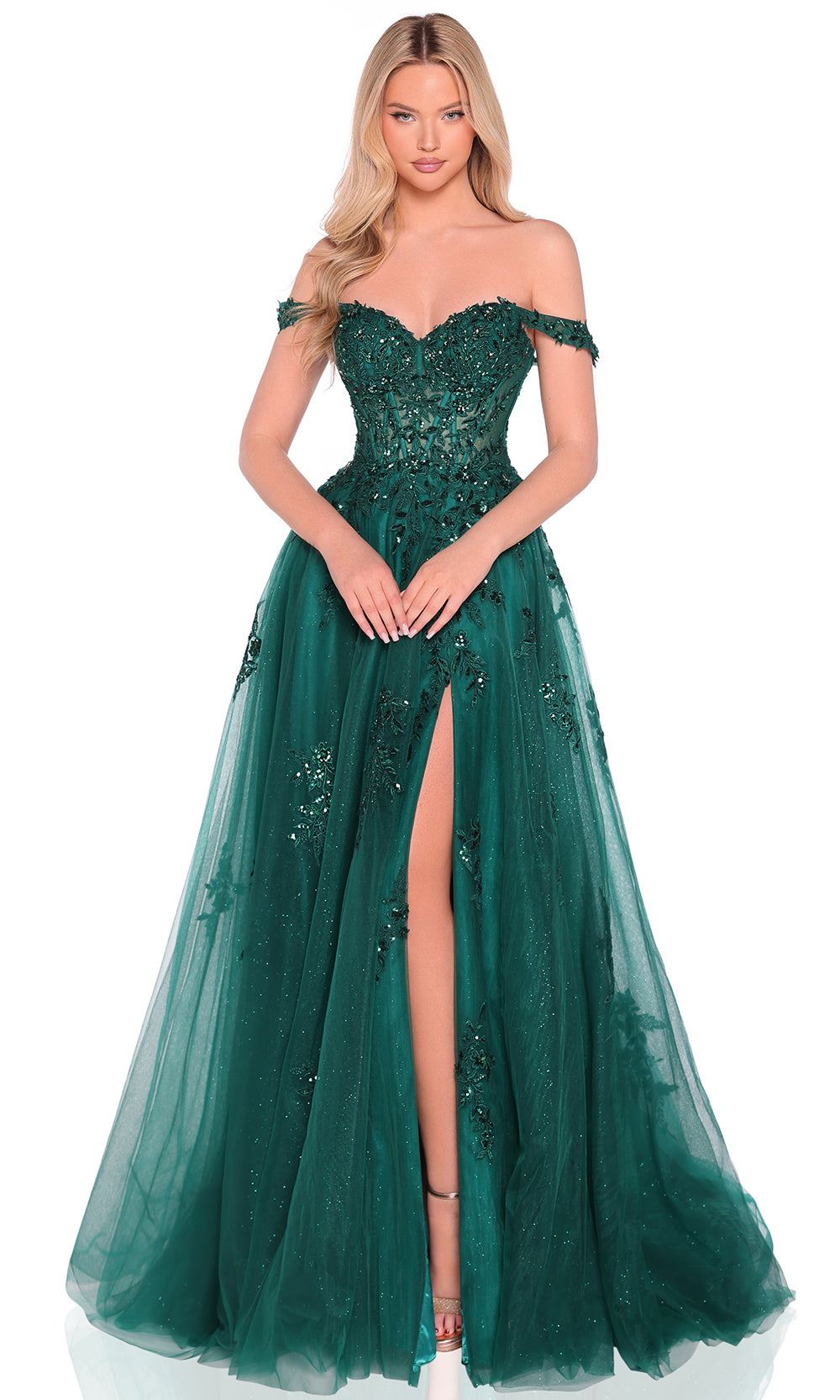 Amarra 88938 - Sweetheart Corset Ballgown with Embroidery Ball Gowns