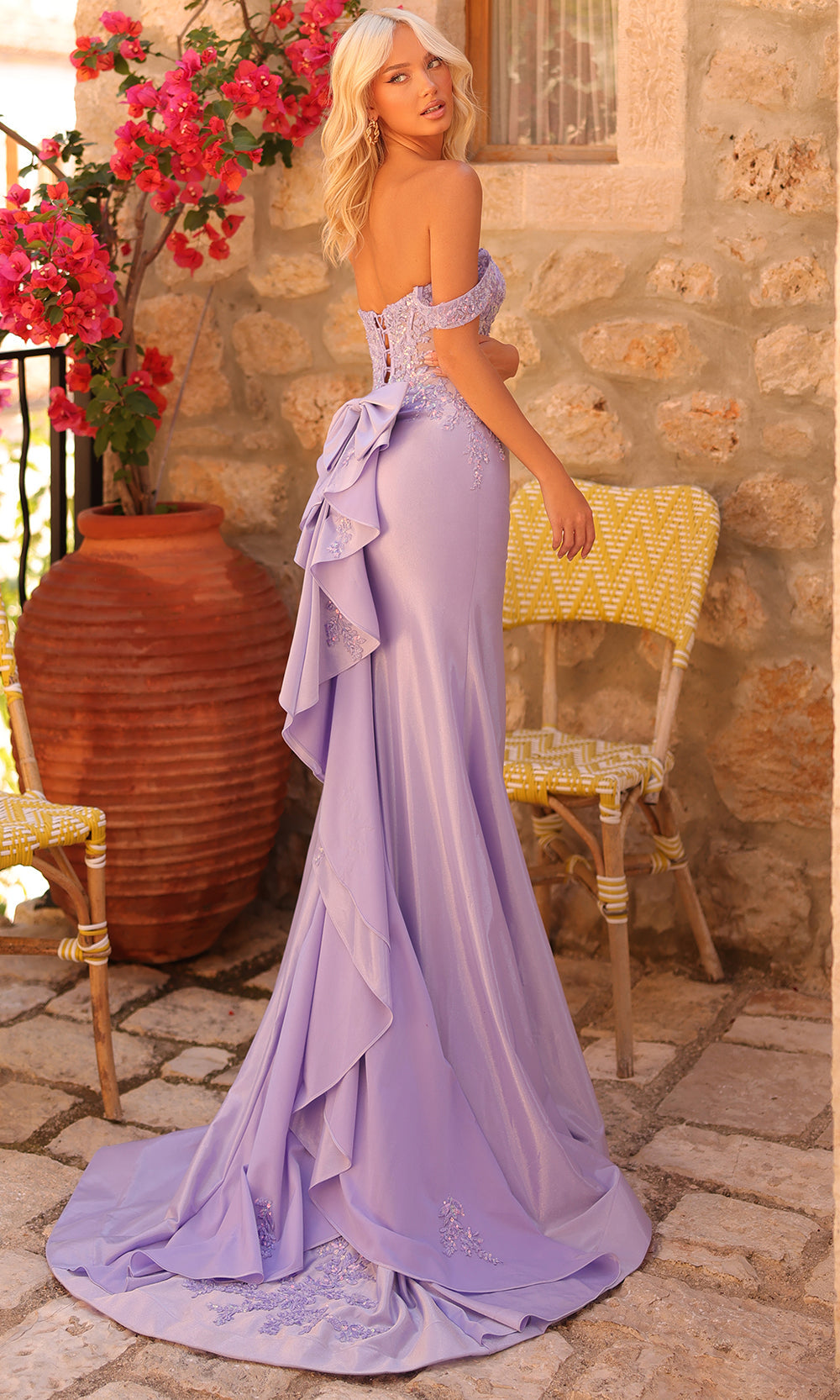 Amarra 89092 - Romantic Lace Corset Sweetheart Gown Prom Dresses