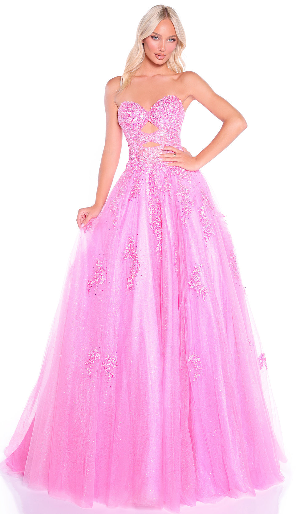 Amarra 89357 - Romantic Lace Sweetheart Ballgown Prom Dresses