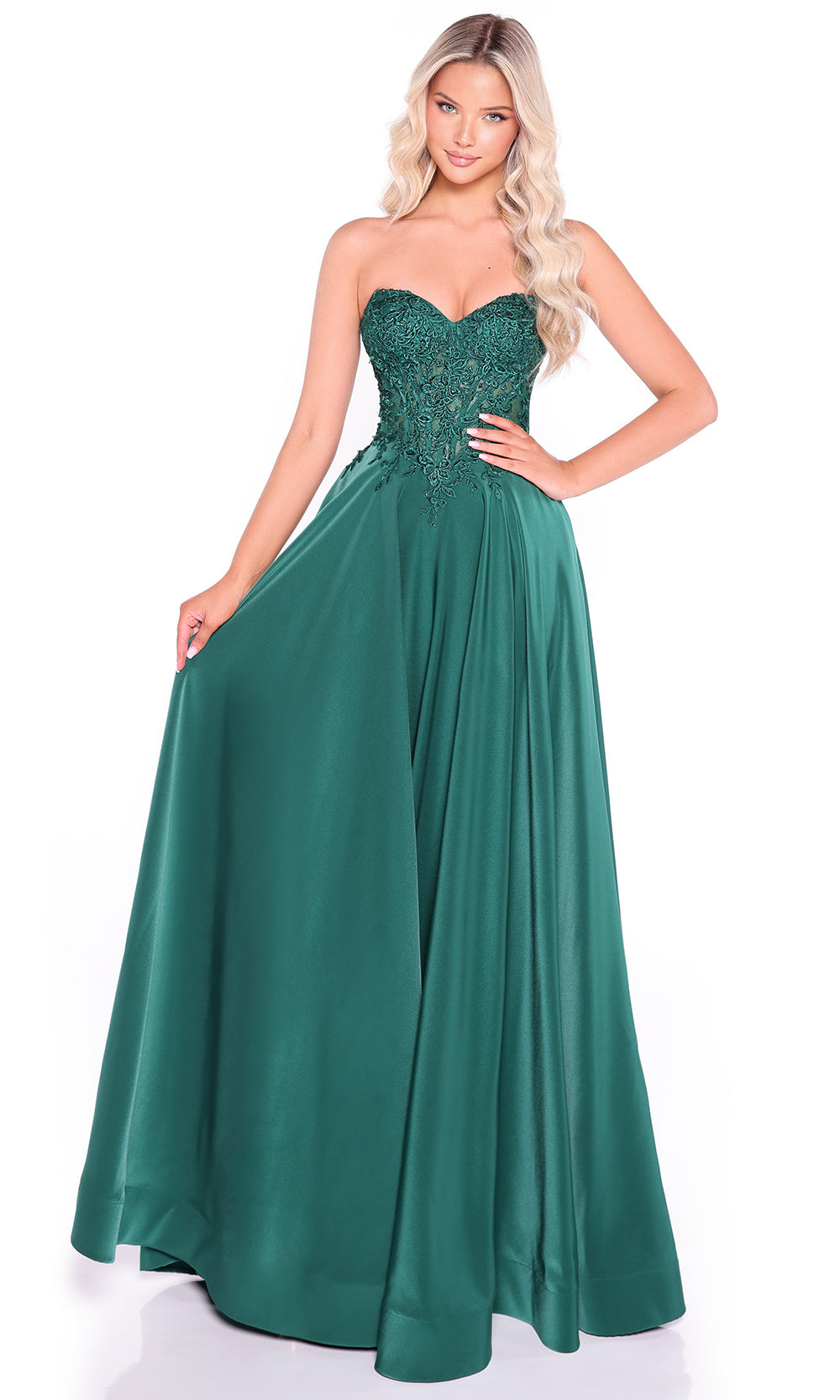 Amarra 89433 - Elegant A-Line Sweetheart Gown Prom Dresses