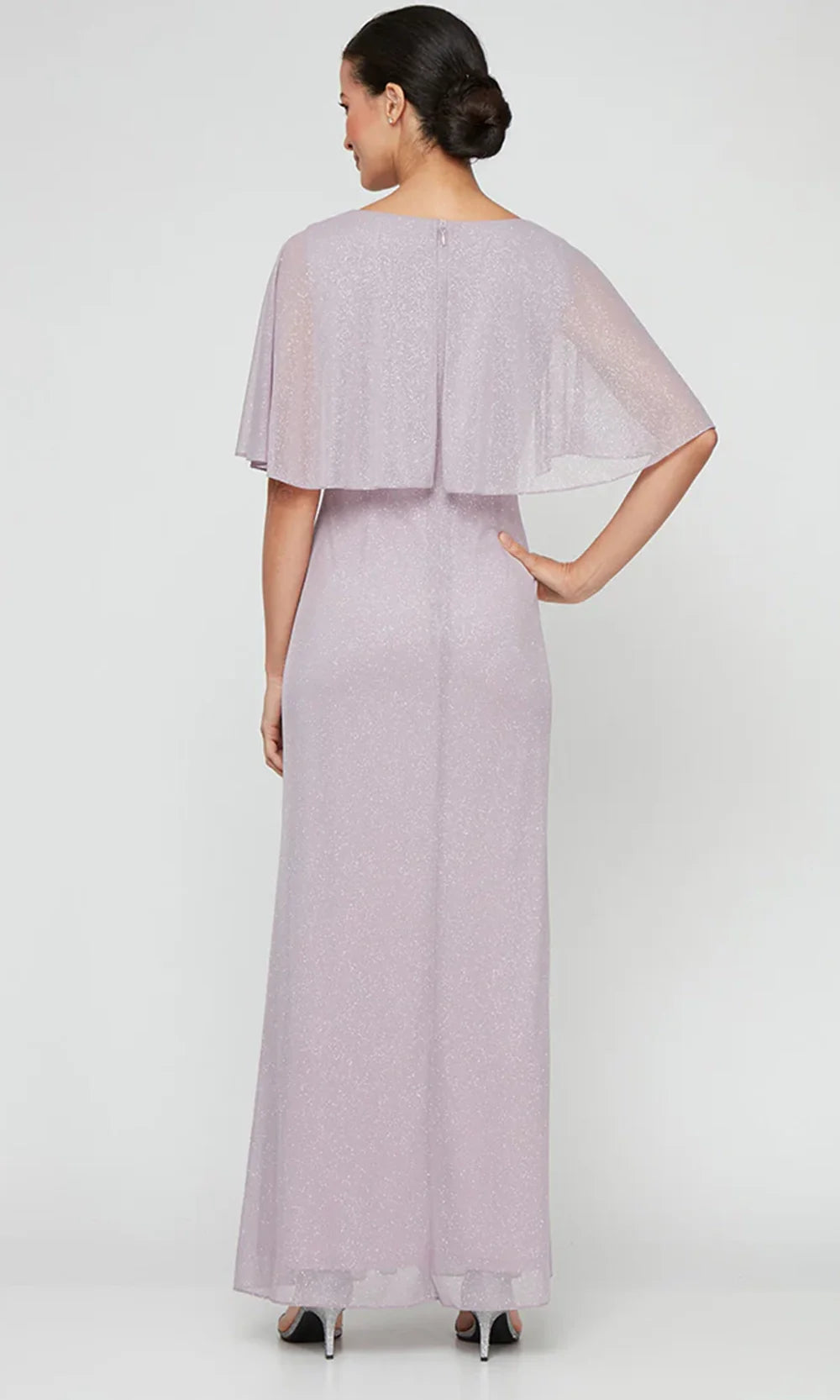 long pleated dress ASTR the Label | Satin Drop Waist Maxi in Navy An open mid back luxury_item Material:Stretchy Claudia Long Sleeve Burnout