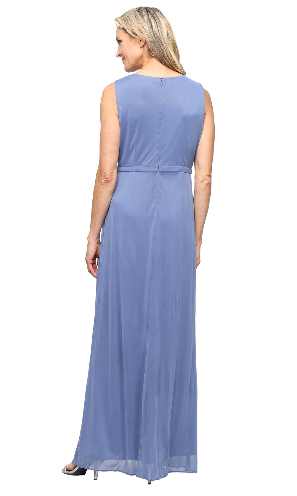 S.L. Fashions Dresses (SLNY) 9135274 - Split Sleeve Jacket V-Neck Dress Prom Dresses