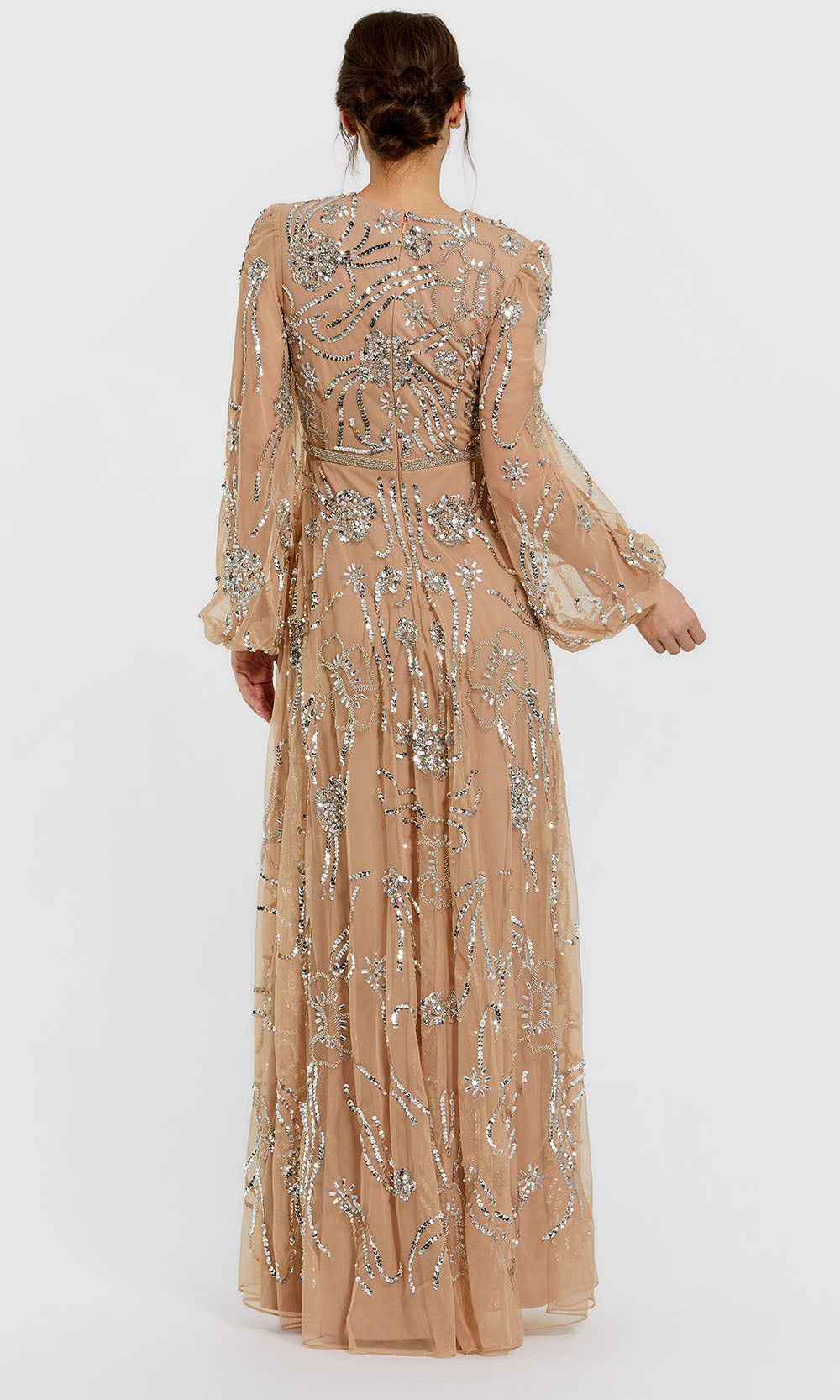 Mac Duggal 94072 - Jewel Neck Embellished Formal Gown Mother of the Bride Dresses