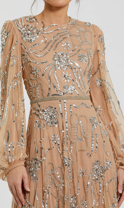 Mac Duggal 94072 - Jewel Neck Embellished Formal Gown Mother of the Bride Dresses