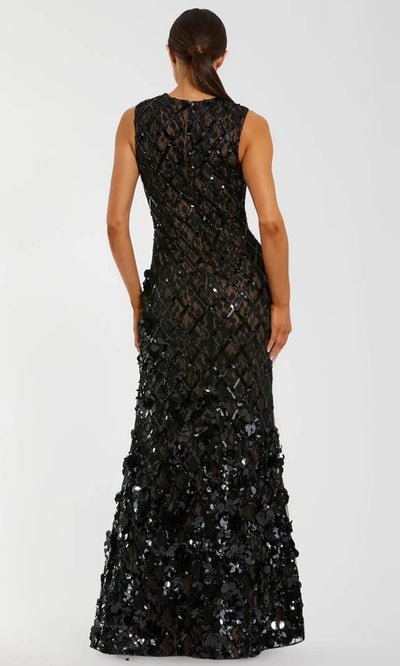 Mac Duggal 94277 - Sequin Embellished Jewel Neckline Gown Prom Dresses